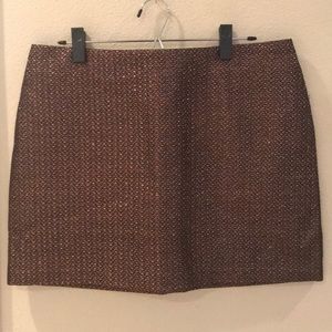 shimmer h&m mini skirt
